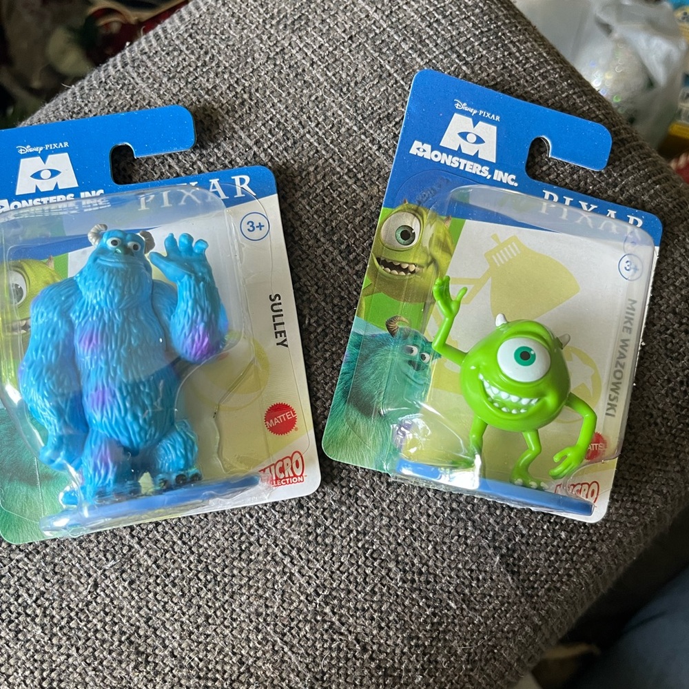 Monsters inc sully and mike micro collection nwt